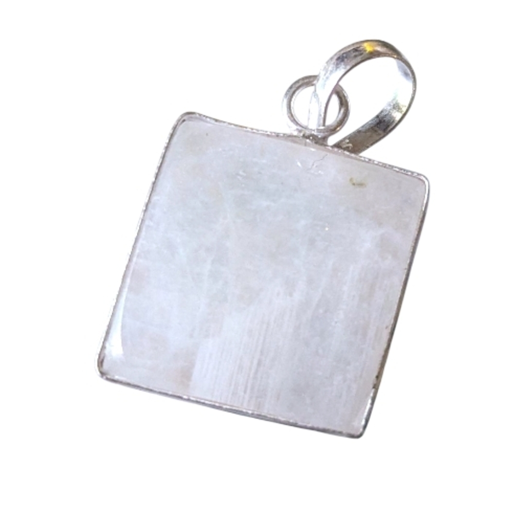 Square Moonstone Pendant - Picture 3 of 3